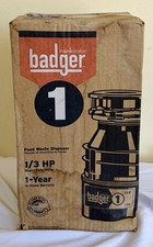 InSinkErator Garbage Disposal - Badger 1 - 1/...