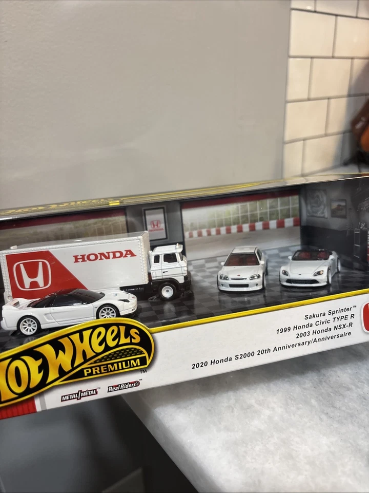 风火轮高级本田 R 型传统 Diorama 收藏套装 2025 GMH39 日本 — 第 3/4 张图片