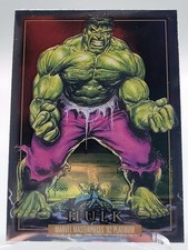 2024 HULK MARVEL MASTERPIECES PLATINUM '92 TRADING CARD 32 SKYBOX