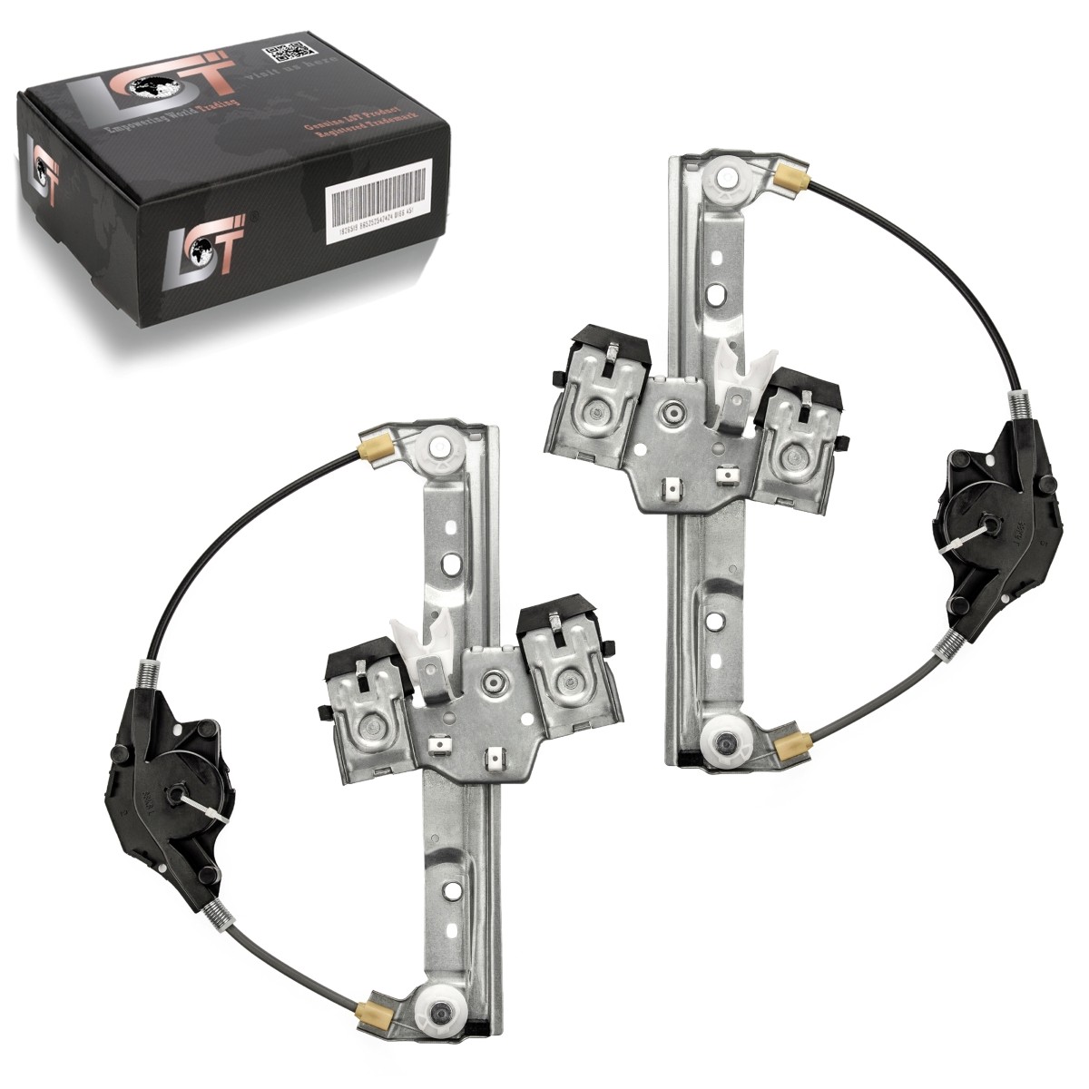 2x Electric Window Lifter Set Rear Left Right for FORD FIESTA VI 6