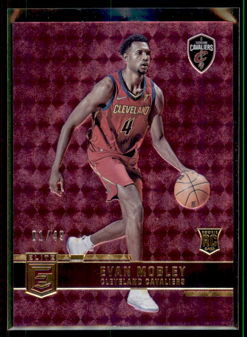 2021-22 Donruss Elite PURPLE Evan Mobley Cleveland Cavaliers #246 RC 1/49