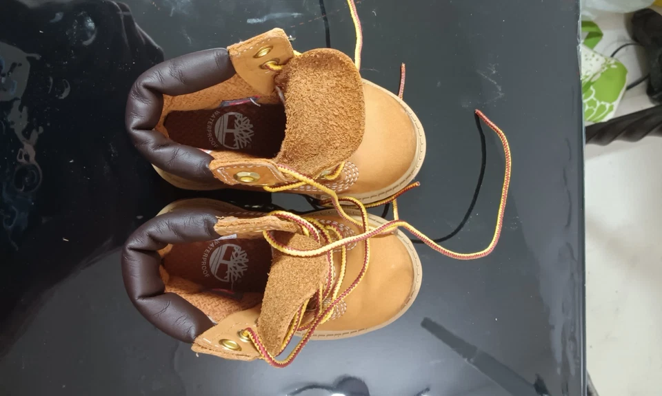 [TB012809713] Timberland 6 pulgadas BOTA PREMIUM 'TRIGO' para niños pequeños Foto 2 de 4