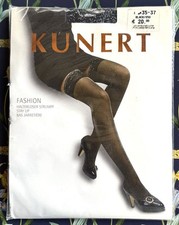 Kunert Fashion Glitter Stay Up Size I S Black