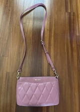 Nine West Quilted Crossbody Bag - Blush Pink Shoulder Crossbody