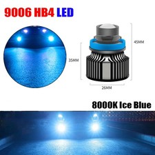 9006 Led Projector Laser Headlights Bulb Whiteblueyellowgreen Fog Lights 2x