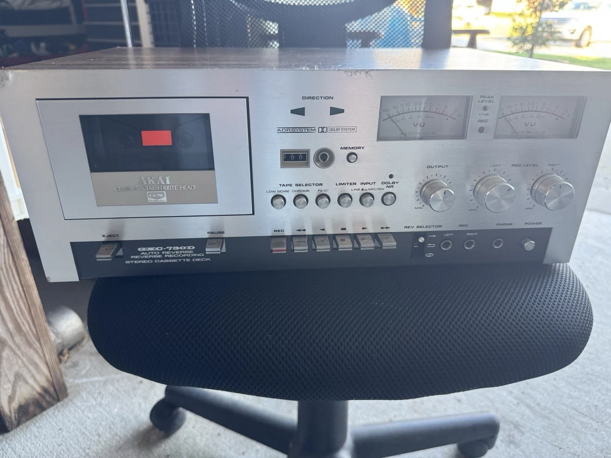 Las mejores ofertas en Akai gxc en Vintage Platinas de casete | eBay