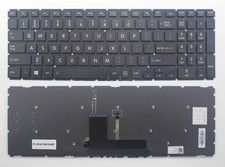 Glossy Black US Backlit Keyboard For Toshiba L50 P50W S50 S50W S55 -B -C