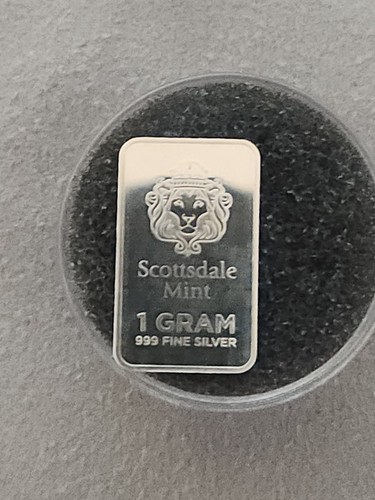 Scottsdale Mint 1 Gramm .999 Silberbarren - Bild 3 von 6