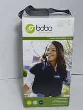 Boba Baby Wrap Carrier Black One Size Hands-Free, Breastfeeding