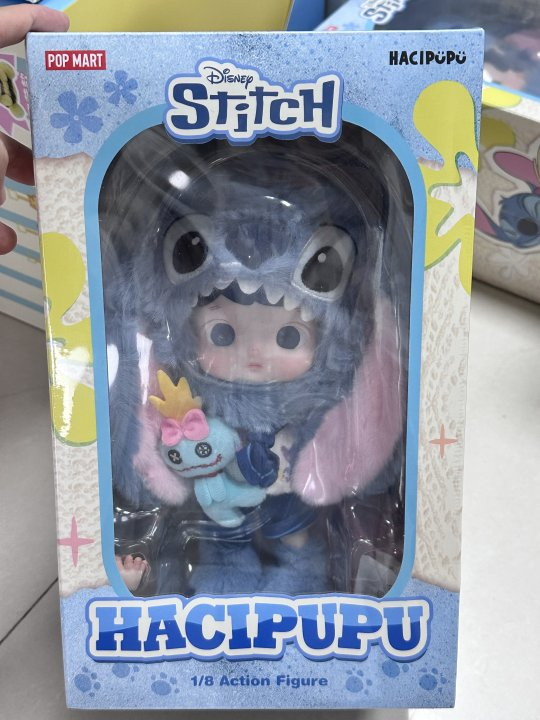 AUTHENTIC HACIPUPU STITCH 1/8 ACTION FIGURE TRENDY DOLL CUTE