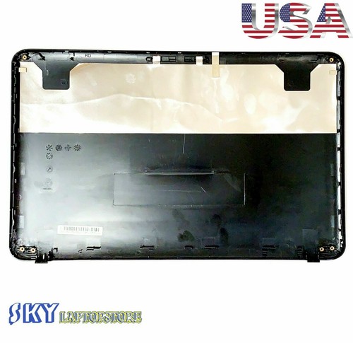 NEW Toshiba Satellite C855 C855D LCD Back Cover 15.6" V000270450 Black W Hinges - Picture 2 of 3