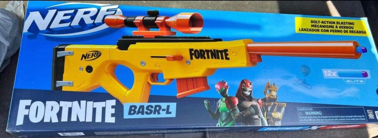 Nerf Fortnite BASR-L Blaster Review - Blaster and Toy Guns