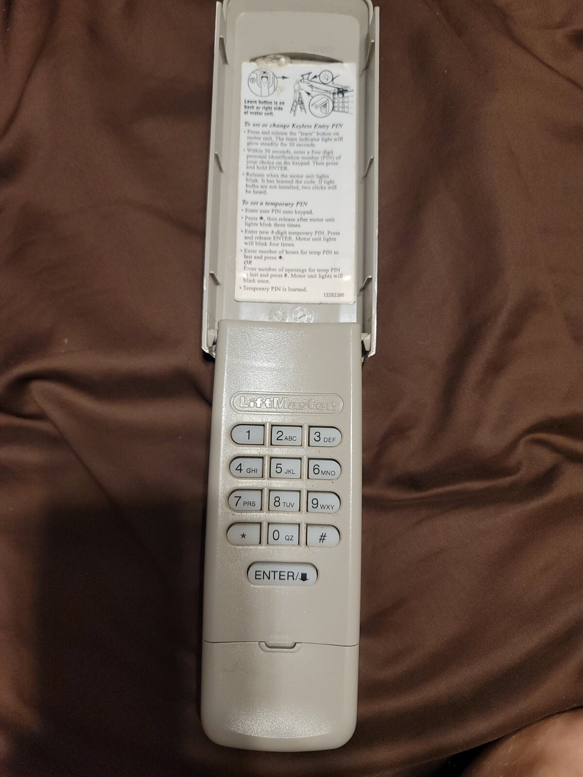 Liftmaster 877LM Keypad Garage Door Opener tested works eBay