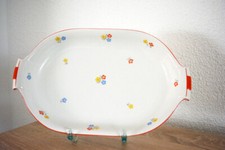 Große Auflageplatte Servierplatte Streublumen Arzberg Bavaria - 35 cm !