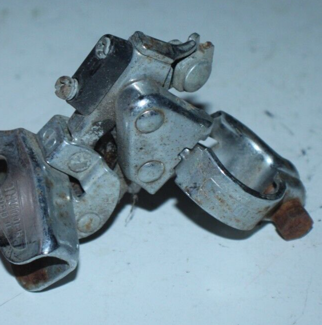 Dérailleur avant Shimano Thunderbird années 60 2x Clamp One 28,6 10