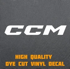 CCM Hockey Decal. ASSORTED SIZE AND COLOR Options. High Quality Vinyl!