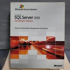 Microsoft SQL Server 2005 Developer Edition Server System