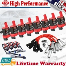 Ignition Coil Spark Plug Wires For Chevy Silverado 1500 GMC SIERRA CADILLAC D585