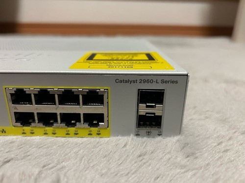 CISCO Catalyst 2960 Series WS-C2960L-16PS-LL 16 Port POE Switch from Japan Used - Afbeelding 4 van 4