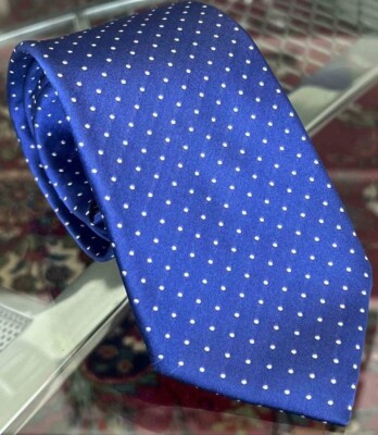 Ralph Lauren Purple Label　ネクタイ Vintage Ralph Lauren Purple Label Tie, Black W Lion Crests, Made