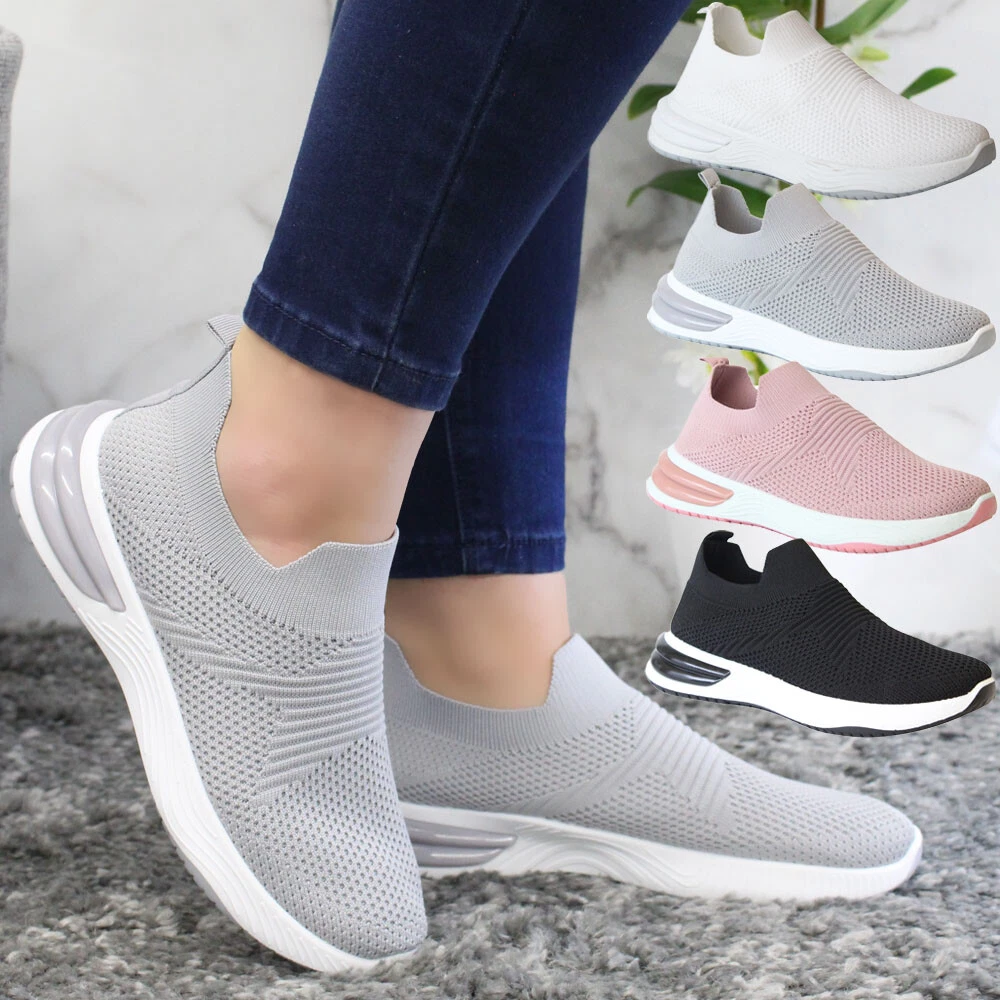 Slip on hotsell running trainers