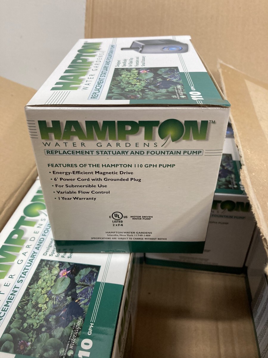 Hampton Water Gardens Replacement Statuary and Fountain Pump - 110