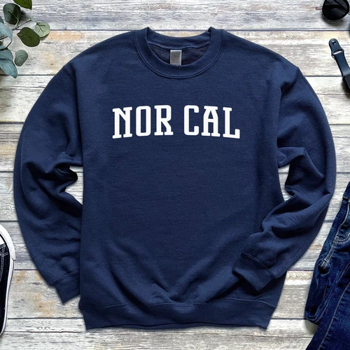 Nor Cal Sweatshirt | NorCal Crewneck Sweatshirt | Northern California Sweatshirt - product listing photo