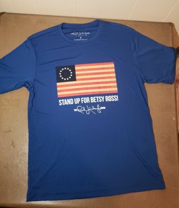 Eib Rush Limbaugh Stand For Betsy Ross Flag Shirt Unworn Ebay