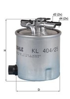 Mahle Kl 404/25 Kraftstofffilter FüR Dacia Renault