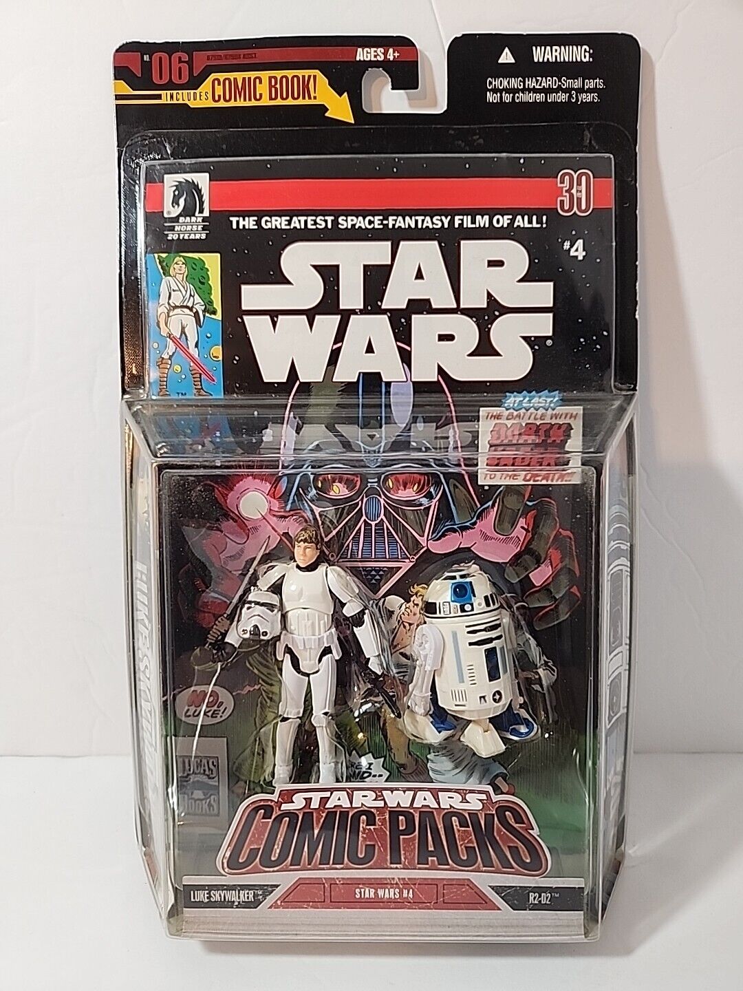 Hasbro Star Wars  Comic Packs #4 Luke Skywalker & R2-D2 2006 New (2006)