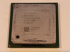 Vintage CPU INTEL PENTIUM 4 2.66 GHz PC PROCESSOR 533 MHz SL6PE Computer