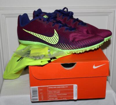 NEW in Box NIKE Women's ZOOM RIVAL M 9 Track & Field Spikes Shoes Sneakers