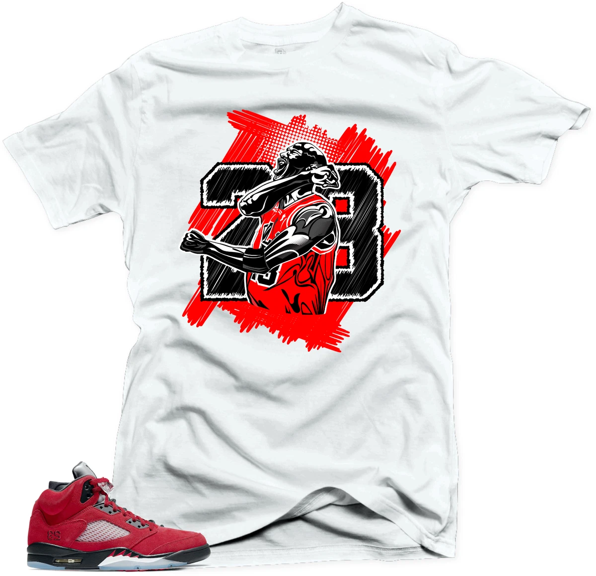 Retro 5 t shirts hotsell