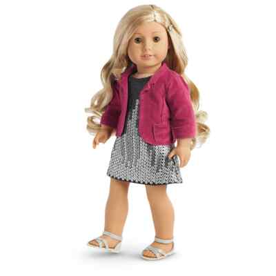 s-l400.jpg American Girl Tenney’s sparkling sequin performance outfit main image 1