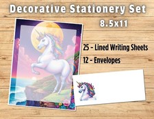 Fantasy - Stationery Gift Set - Writing Paper 25 Sheets  12 envelopes 04