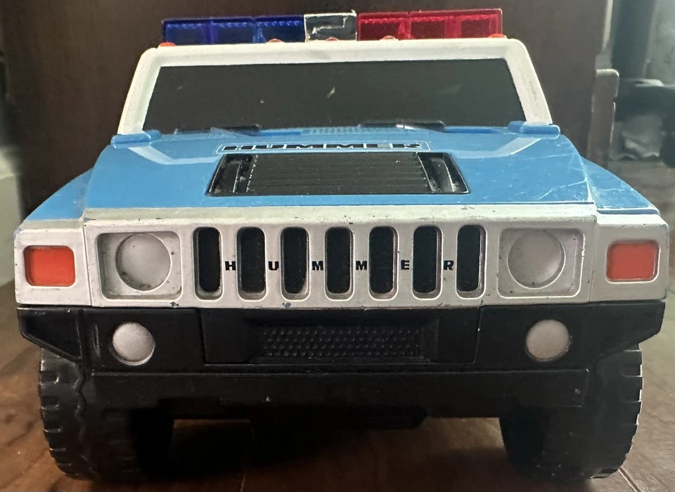 Tonka Police H2 Hummer Hasbro 2004 Rare Early Model Lights And Sounds Tested! - Image 3 of 4