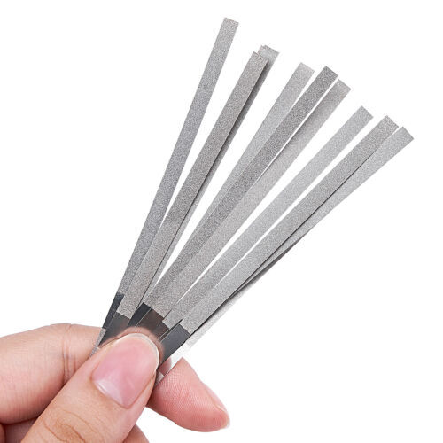 Tiras de pulido dental de metal de acero inoxidable 12 piezas - múltiples tamaños y cantidades