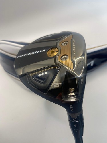 Callaway Paradym Triple Diamond #3+ Wood / 13.5° / X Flex / Kai'li White 70x