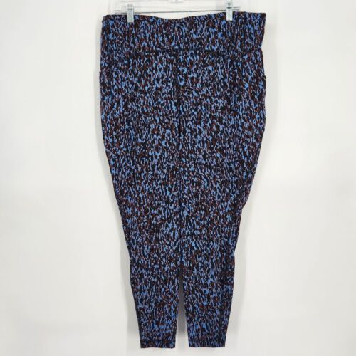 Lululemon Women's 18 Swift Speed High Rise Tight 28" Leggings Leopard Camo Blue