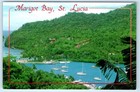 Marigot Bay St. Lucia 4x6 Postcard