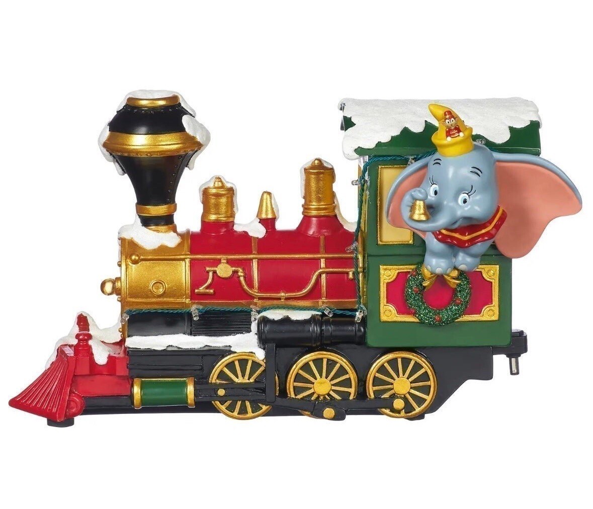 Disney 3 Piece MICKEY MOUSE Holiday Christmas Train w/Lights