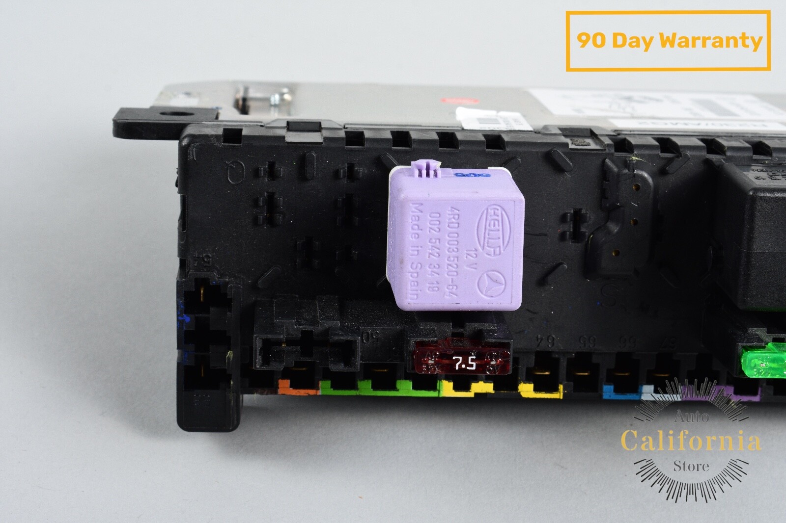 03-12 Mercedes R230 SL500 SL550 SL55 AMG Rear SAM Fuse Box Relay Module ECU OEM