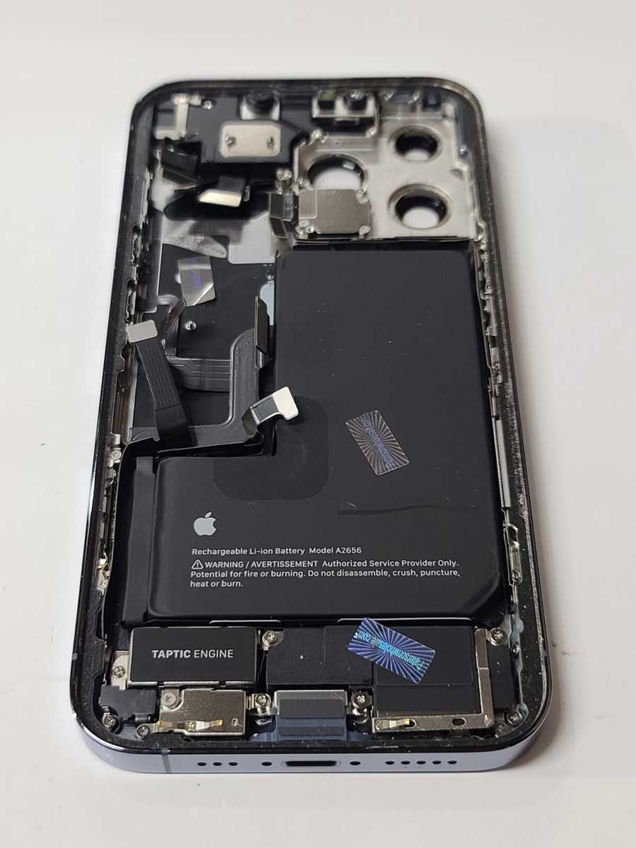 OEM Apple IPhone 13 Pro Original Housing,Blue, No Rear