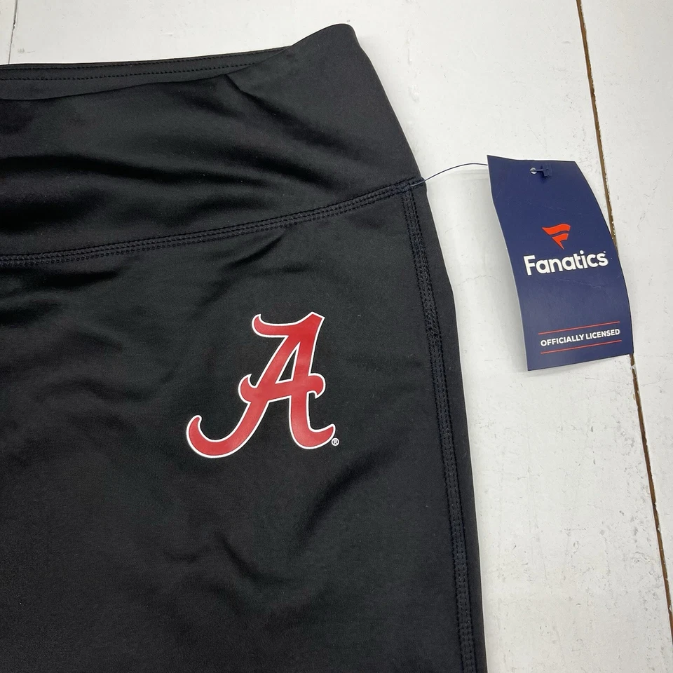Pantalones de yoga Fanatics negros Alabama Crimson Tide Maxed Out acampanados para mujer talla XL Foto 2 de 4