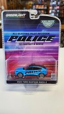 2024 Greenlight Exclusive Police 2022 Ford Mustang Mach-E