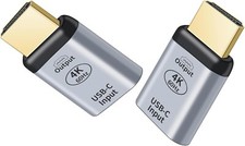 2 x USB-C To HDMI Dongle Adapters - 4K 60Hz USB 3.1 For Mac, PC, Phone, Tablet