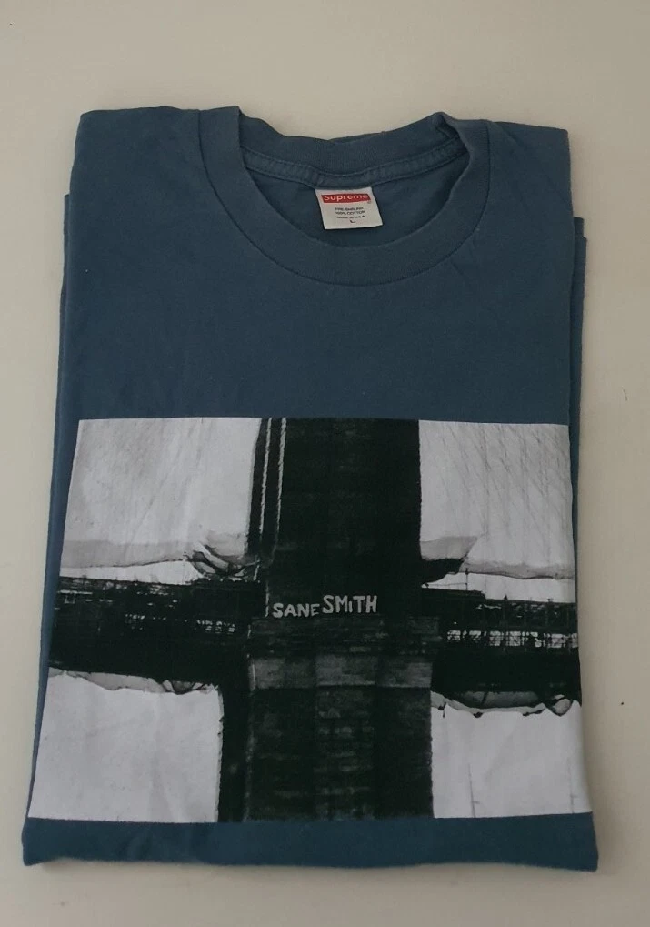 T Shirt FW19 Supreme Bridge Taille L Grande Slate Sane Smith