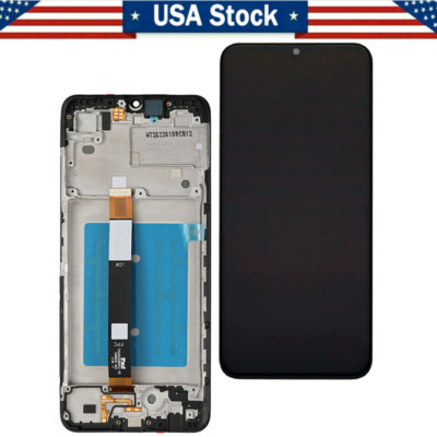 LCD Display Touch Screen Digitizer Frame For Samsung Galaxy A03s SM-A037U A037U1
