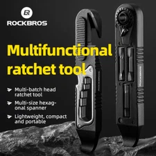 ROCKBROS Bike Bicycle Tire Lever Repair Multifunctional Ratchet Tool Portable