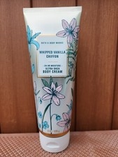 1 NEW BATH  BODY WORKS WHIPPED VANILLA CHIFFON ULTRA SHEA BODY CREAM LOTION 8OZ